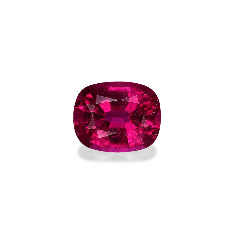 Rubelliet groene kussen geslepen 3.43 karaat