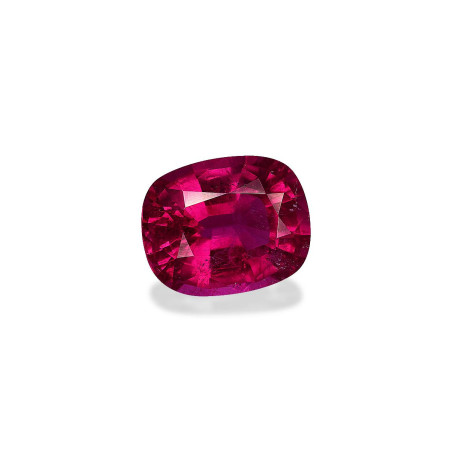 CUSHION-cut Rubellite Tourmaline  3.43 carats