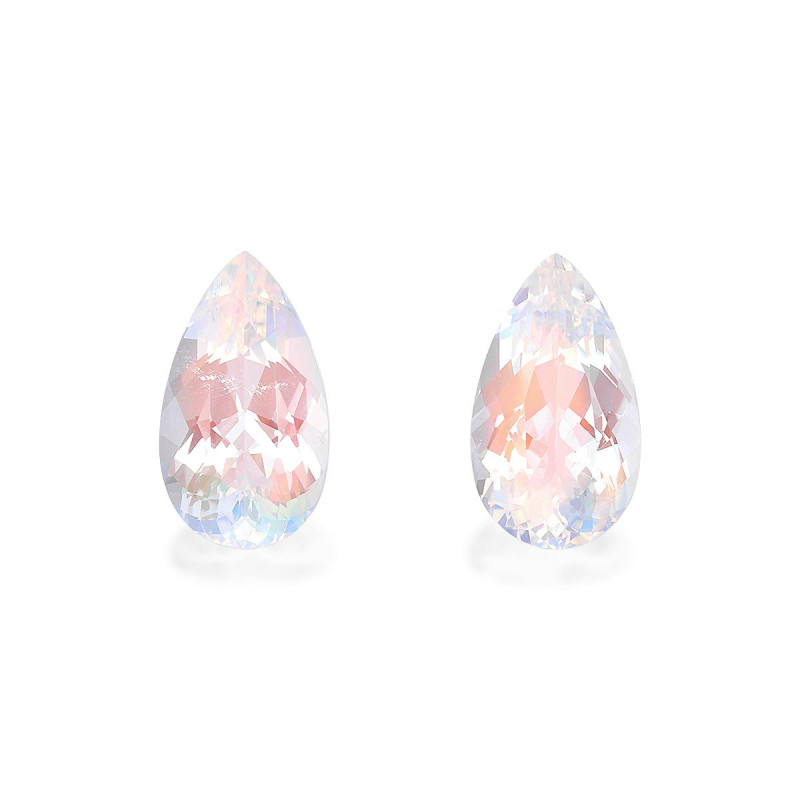 rainbow moonstone taille Poire 白色 6.50 carats