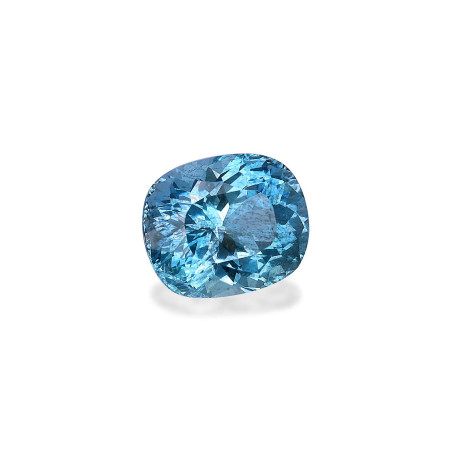 CUSHION-cut Aquamarine Ice Blue 4.19 carats