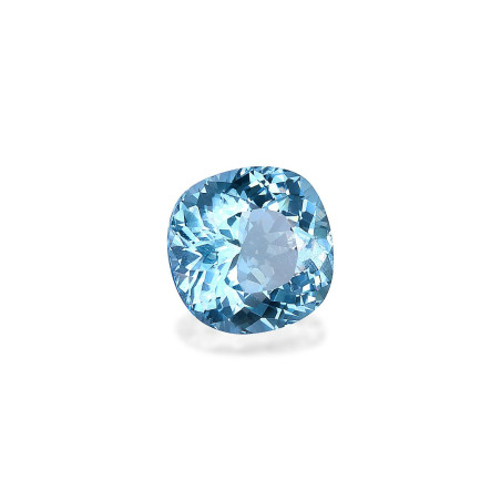 CUSHION-cut Aquamarine Baby Blue 3.60 carats