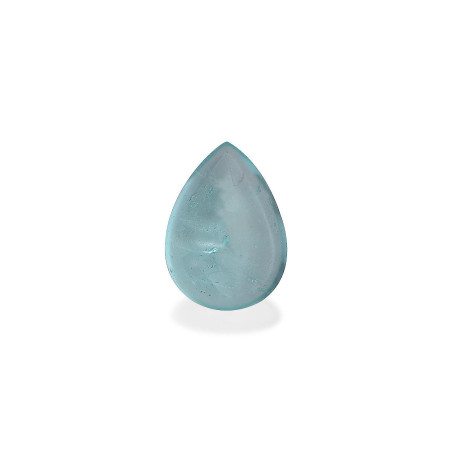Pear-cut Aquamarine Teal Blue 14.89 carats