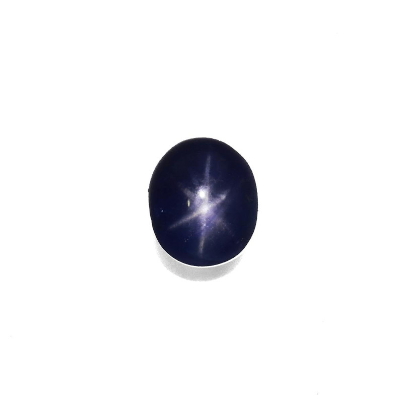 蓝色星光蓝宝石 taille 椭圆形 蓝色 4.38 carats