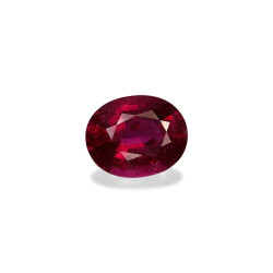 Ovale geslepen Rubelliet Magenta Paars 8,39 karaat
