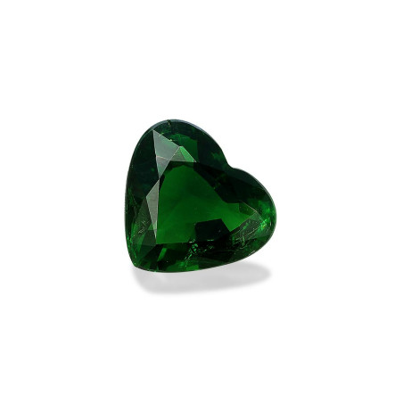 Tourmaline Chromée taille COEUR Basil Green 1.74 carats