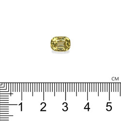 Granaat Grossular kussen gesneden Lemon Yellow 3.00 karaat
