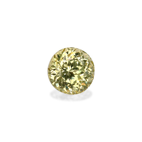 ROUND-cut Grossular Garnet Daffodil Yellow 3.35 carats