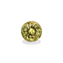 石榴石 taille 圆形 柠檬黄 2.43 carats