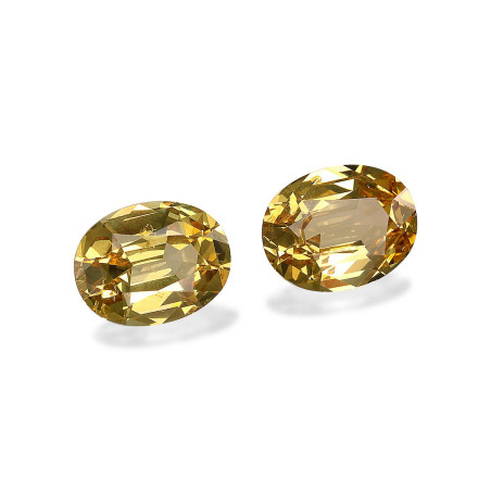 Grossular Granat lengte OVAL Gelb 5.36 karaten