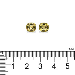 Kussen geslepen Grossular Granaat Lemon Yellow 3,75 karaat