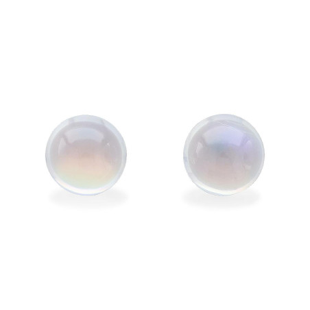 rainbow moonstone الحجم دائري  6.64 