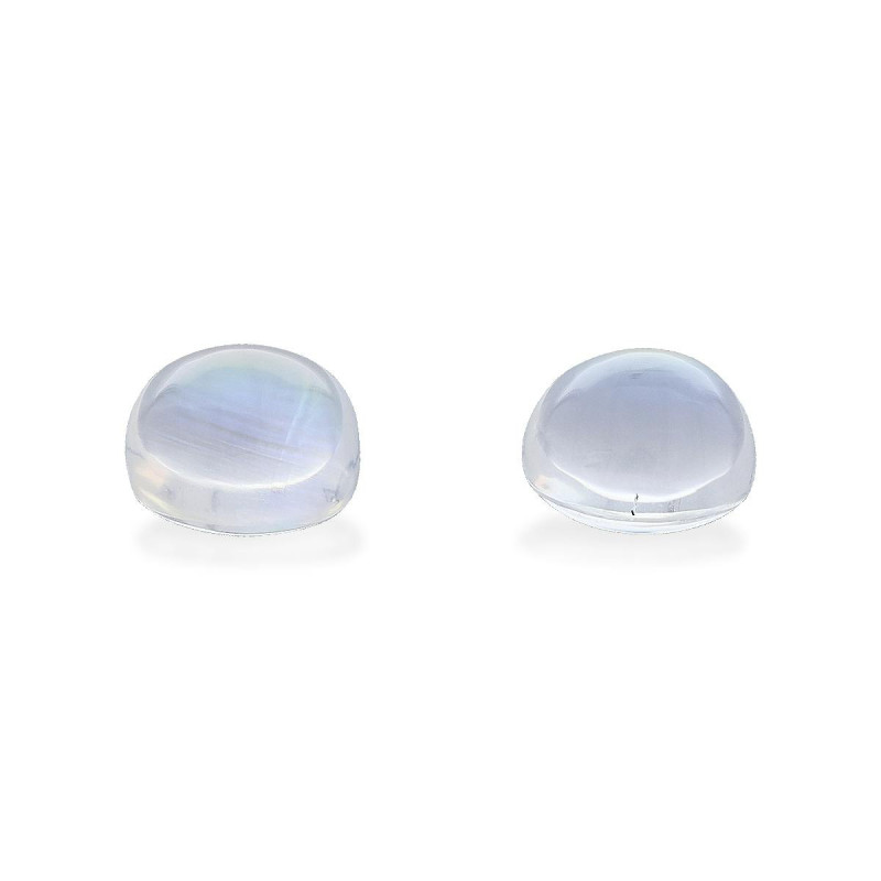 CUSHION-cut rainbow moonstone  6.27 carats