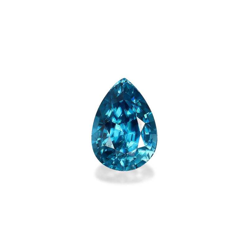 Circonio Azul taille Poire Azul 7.74 carats