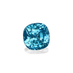 Blauwe Zirkoon kussen geslepen Blauw 6.73 karaat