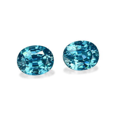Circonio Azul taille OVALE Azul 11.18 carats