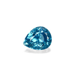 Blauwe Zirkoon Peer Geslepen Blauw 5.43 karaat