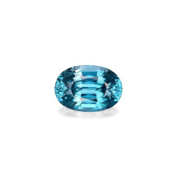 Ovale Blauwe Zirkoon Blauw 5.18 karaat