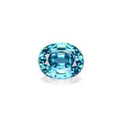 Ovale Blauwe Zirkoon Blauw...