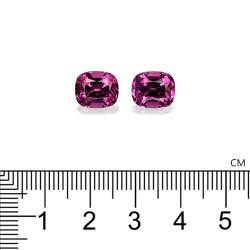 rhodoliet kussen geslepen Bubblegum Roze 8,36 karaat