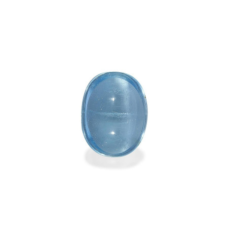 Aguamarina taille OVALE Ice Blue 19.16 carats