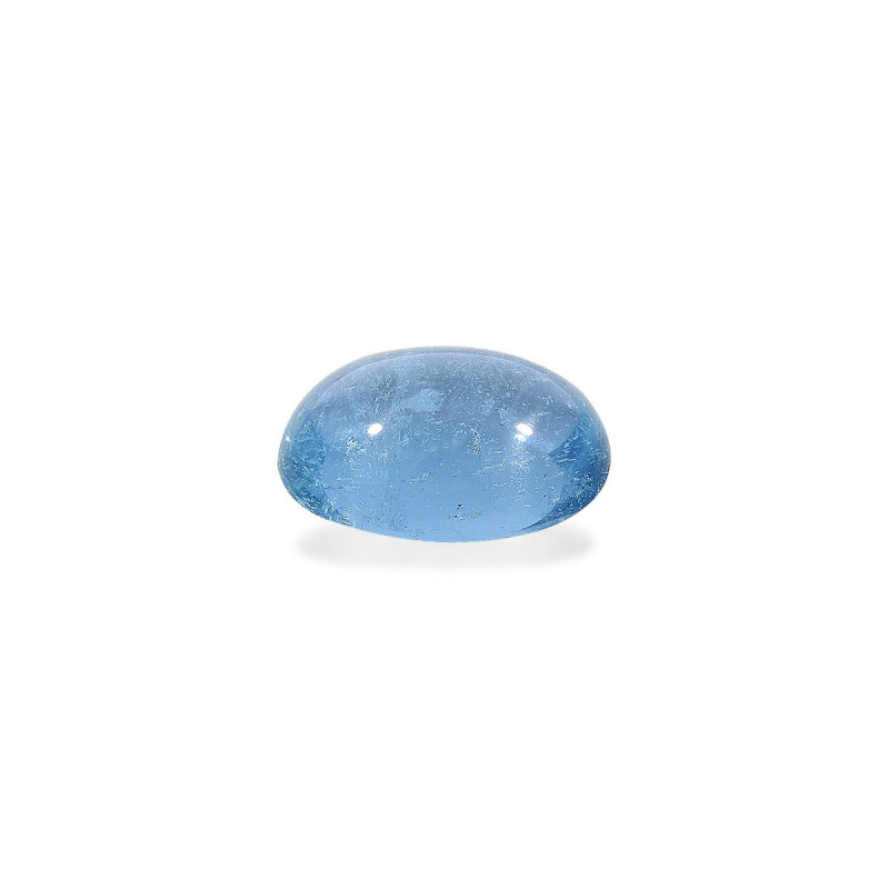 Aguamarina taille OVALE Ice Blue 13.90 carats