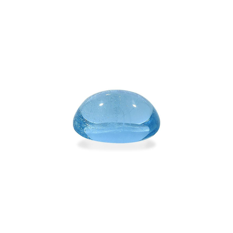 Aguamarina taille OVALE Ice Blue 5.79 carats
