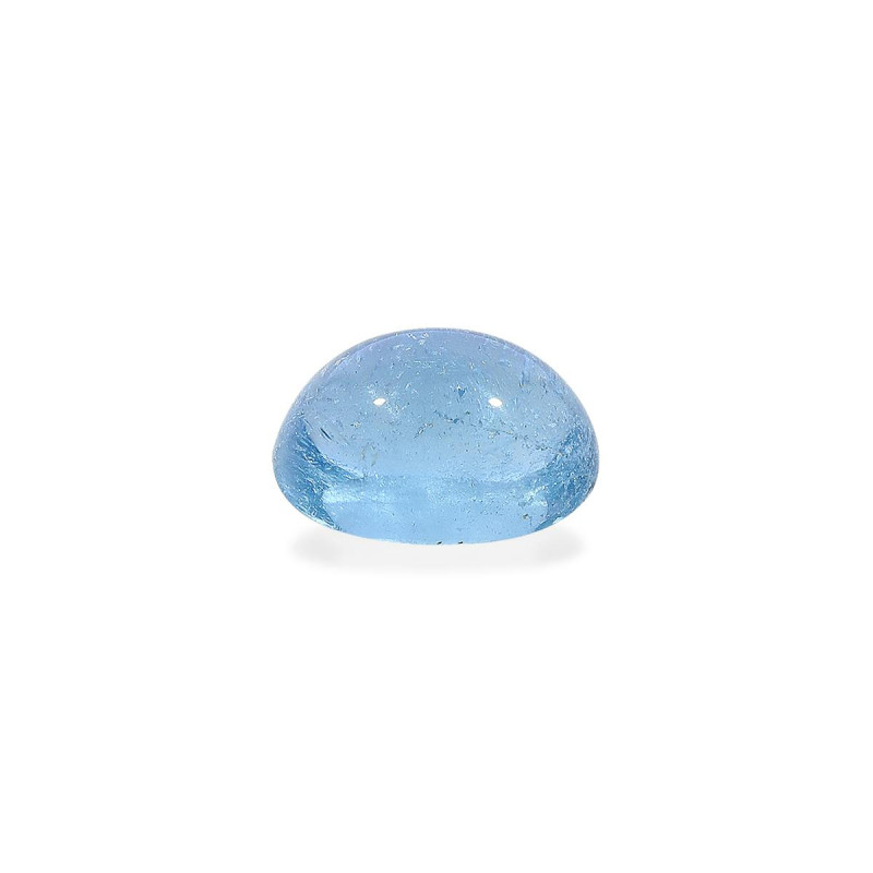Aguamarina taille OVALE Ice Blue 4.38 carats