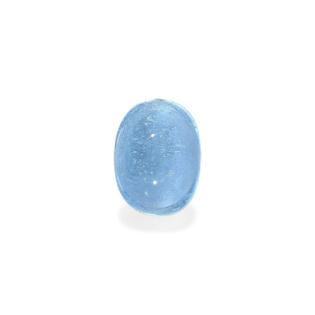 Aguamarina taille OVALE Ice Blue 4.38 carats