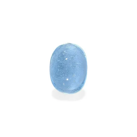 OVAL-cut Aquamarine Ice Blue 4.38 carats