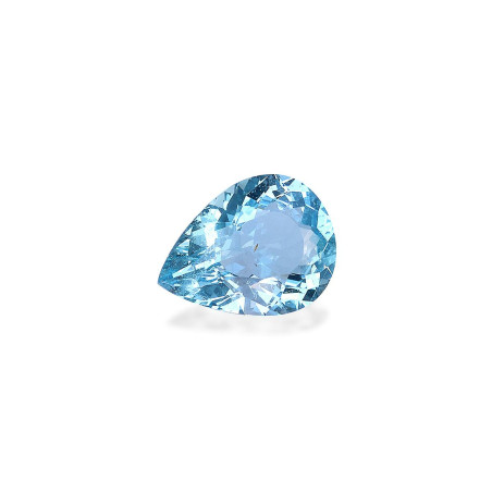Aguamarina taille Poire Baby Blue 2.57 carats