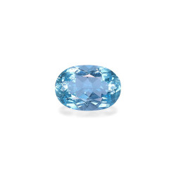 Ovaal geslepen Baby Blauwe Aquamarijn van 2,16 karaat