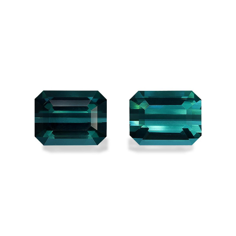 Tourmaline Bleue taille RECTANGULARE Ocean Blue 23.13 carats