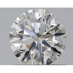 الماس بشكل دائري بوزن 0.5 قيراط