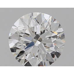 الماس بشكل دائري بوزن 0.5 قيراط