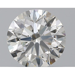 الماسة بشكل دائري بوزن 0.72 قيراط