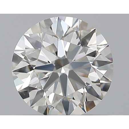 الماسة بشكل دائري بوزن 0.72 قيراط