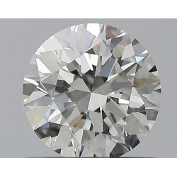 الماس بشكل دائري بوزن 0.7 قيراط