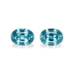 Ovale Blauwe Zirkoon Blauw 8.33 karaat