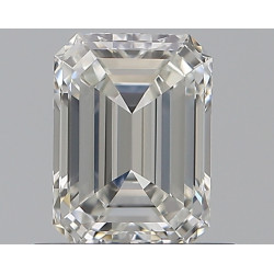 الماس على شكل زمرد بوزن 0.6 قيراط