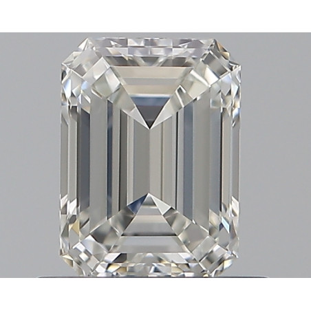 الماس على شكل زمرد بوزن 0.6 قيراط