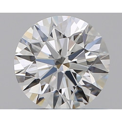 الماسة بشكل دائري بوزن 0.51 قيراط