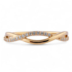 Hortense Ring – 18K Gold and Natural Diamonds l Celinni