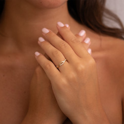 Anillo Hortense – Oro de 18K y Diamantes Naturales l Celinni