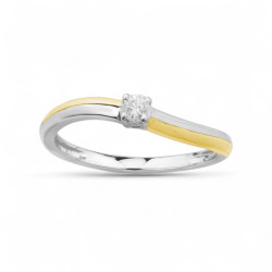 Suzanne Ring – 18K Gold and Natural Diamond | Celinni