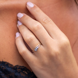 Basma Ring – 18K Gold and Natural Diamonds l Celinni