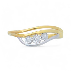 Heloise Ring – 18K Gold and Natural Diamonds l Celinni