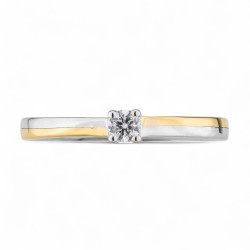 Anillo Gloria – Oro de 18K y Diamante Natural l Celinni