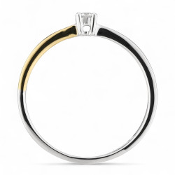 Gloria Ring – 18K Gold & Natural Diamond l Celinni