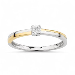Anillo Gloria – Oro de 18K y Diamante Natural l Celinni