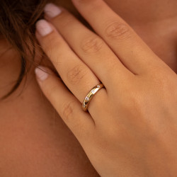 Anillo Giulia – Oro de 18K y Diamantes Naturales l Celinni